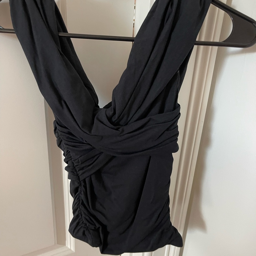 Abercrombie & Fitch Black Modal-Blend Top